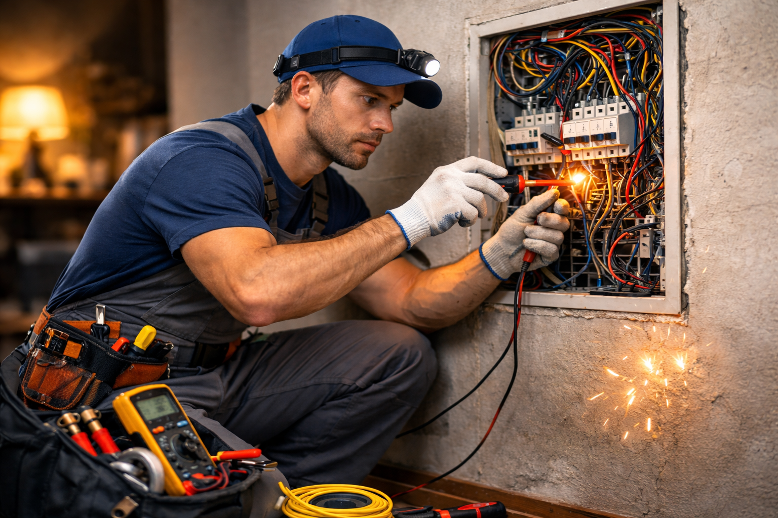 كهربائي زهراء المعادي – 01014296110