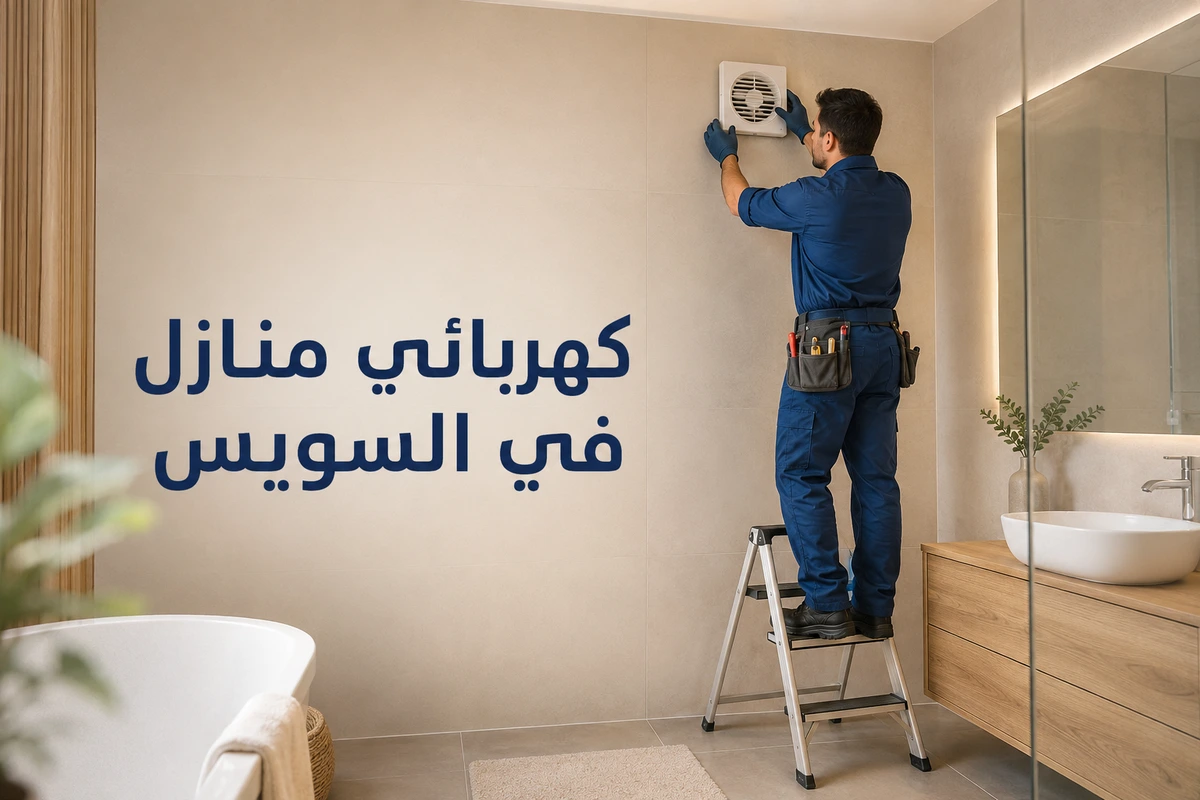 كهربائي منازل في السويس لخدمات الطوارئ المتنوعة