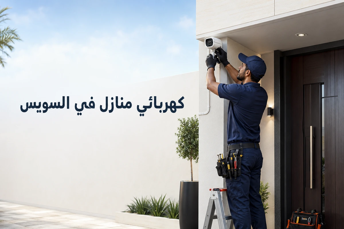 كهربائي منازل في السويس يقدم ضمان على الأعمال