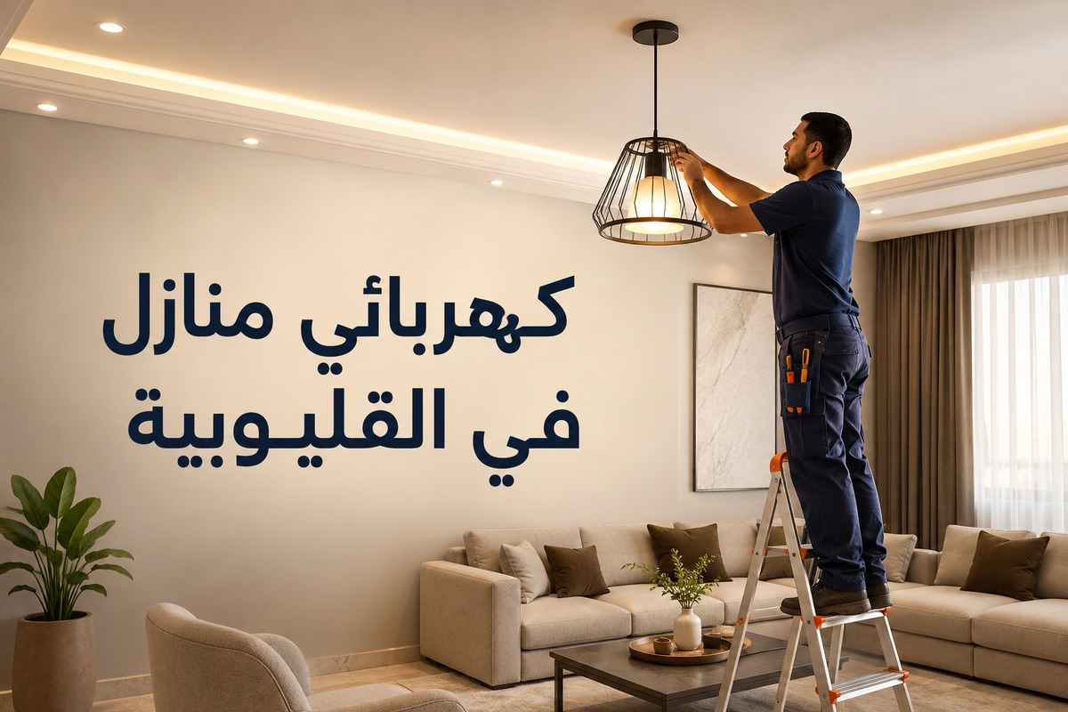 كهربائي منازل في القليوبية لأعمال الفحص الشامل