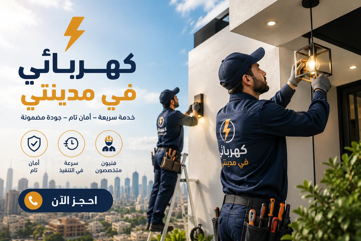 كهريائي في مدينتي أعمال احترافية بأسعار تنافسية