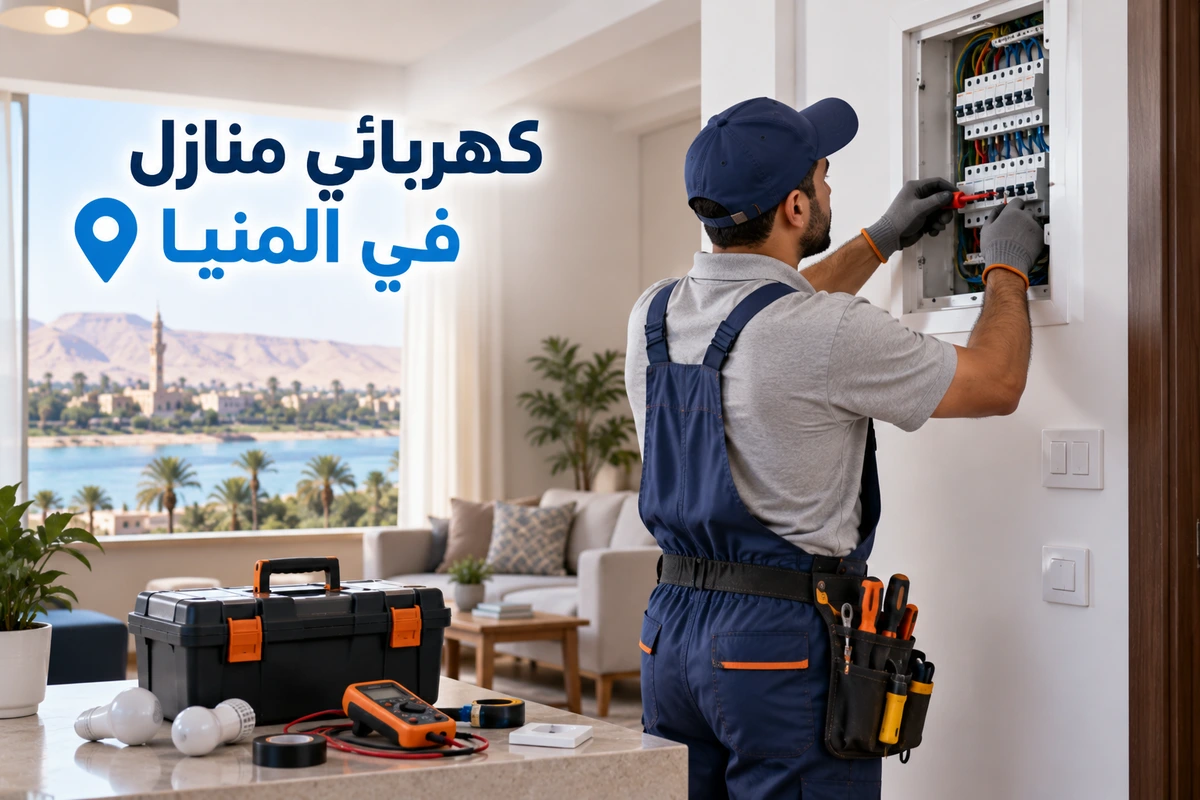 كهربائي في المنيا لأعمال التأسيس الاحترافية