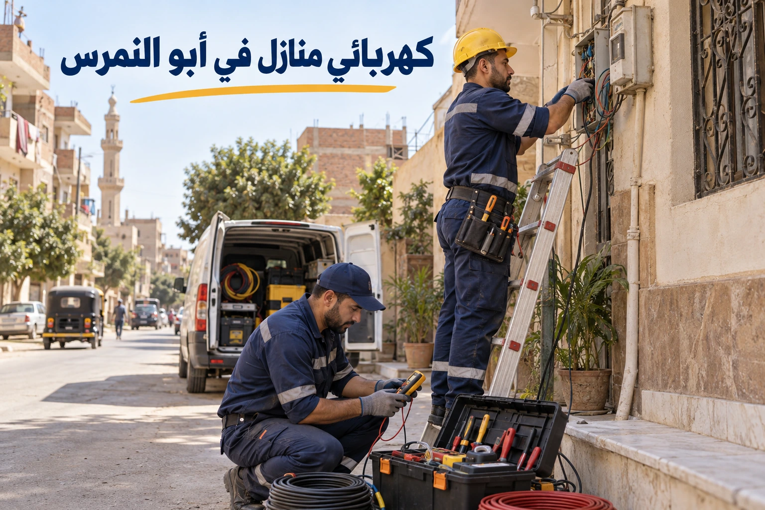 كهربائي منازل في أبو النمرس لضمان أعمال الصيانة الاحترافية