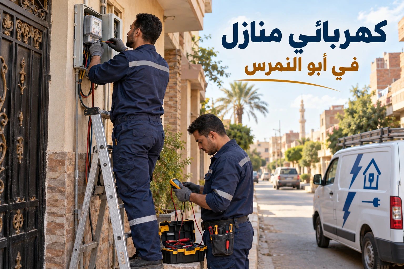 كهربائي منازل في أبو النمرس متخصص في صيانة كافة الأعطال