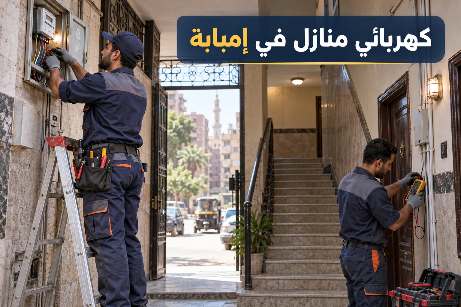 كهربائي منازل في إمبابة للصيانة الدورية السريعة