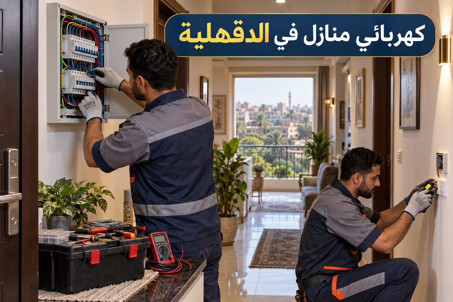كهربائي منازل في الدقهلية للأعمال الاحترافية