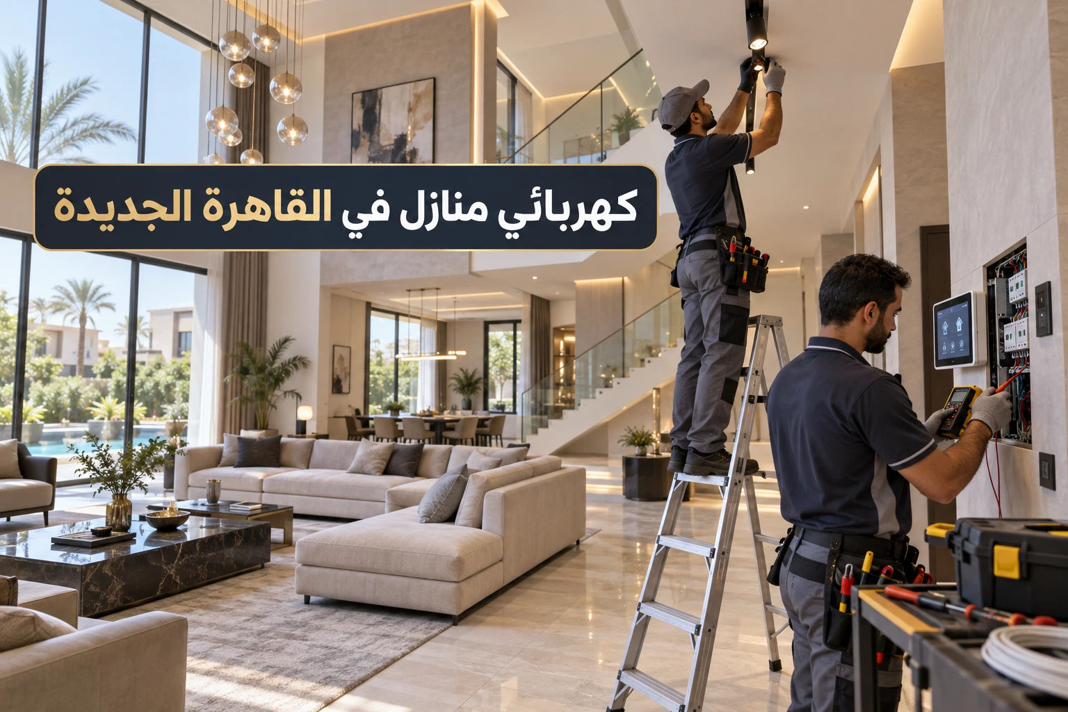كهربائي منازل في القاهرة الجديدة يمنحك شهادة ضمان
