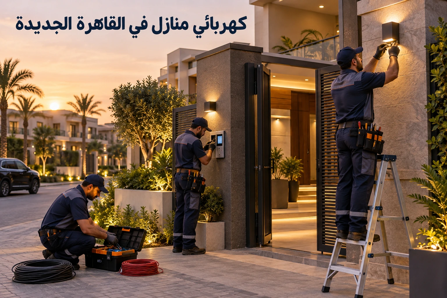 كهربائي منازل في القاهرة الجديدة يغطي كافة الأجياء