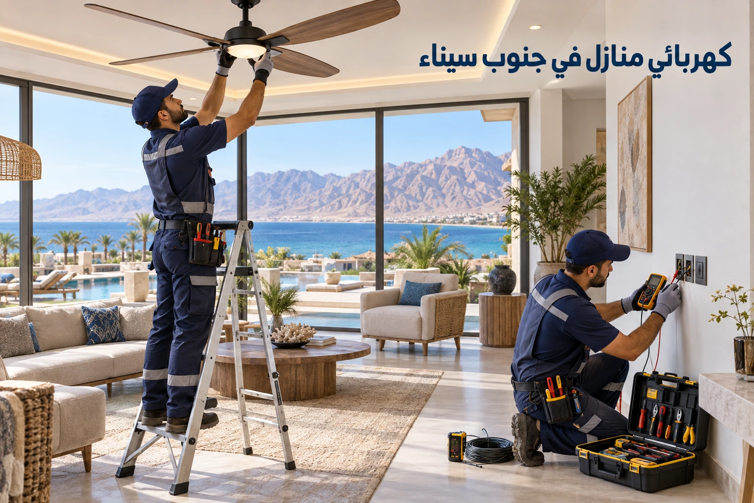 كهربائي منازل في جنوب سيناء لضمان الجودة وحسن الأعمال