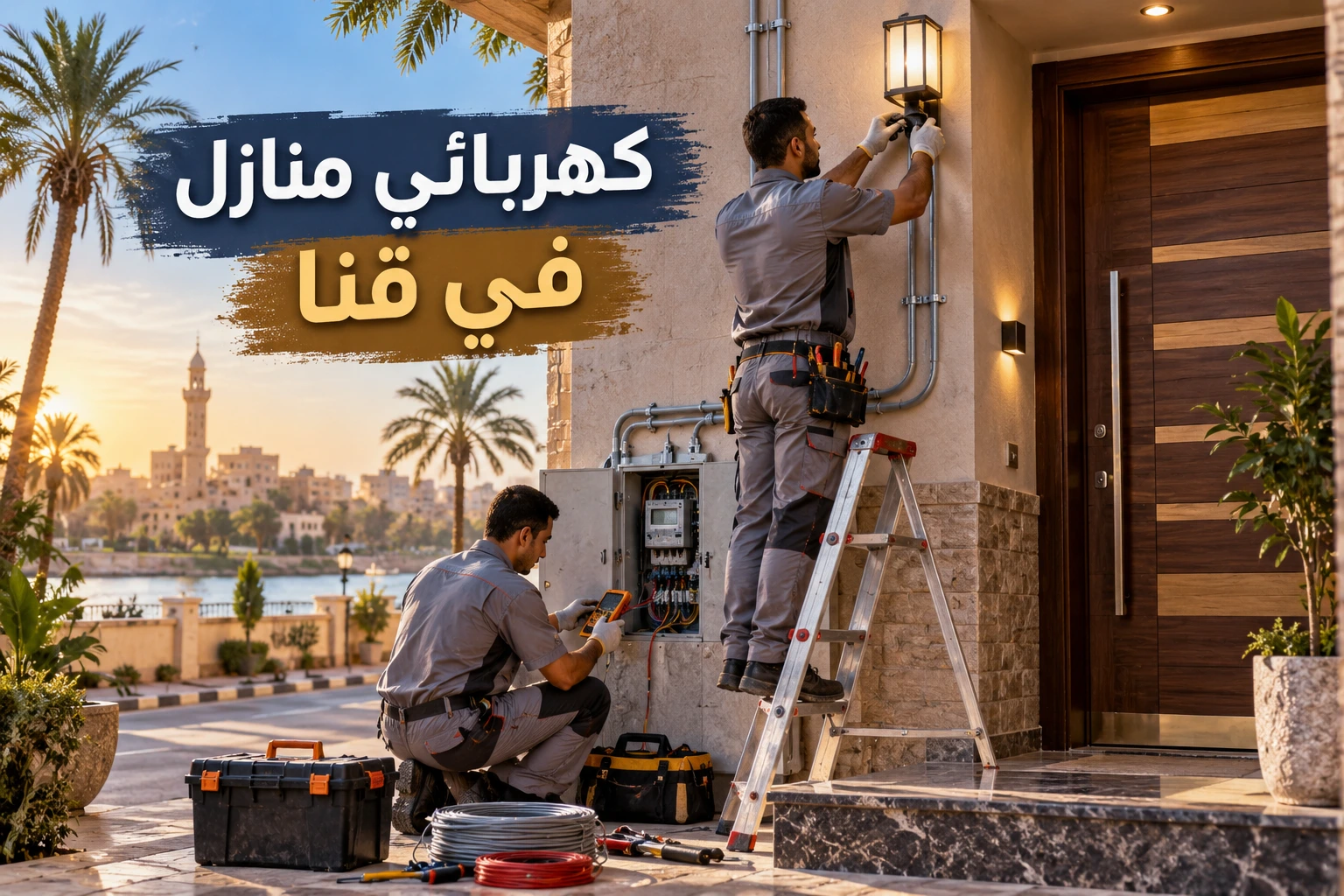 كهربائي منازل في قنا لضمان الجودة وسرعة التنفيذ