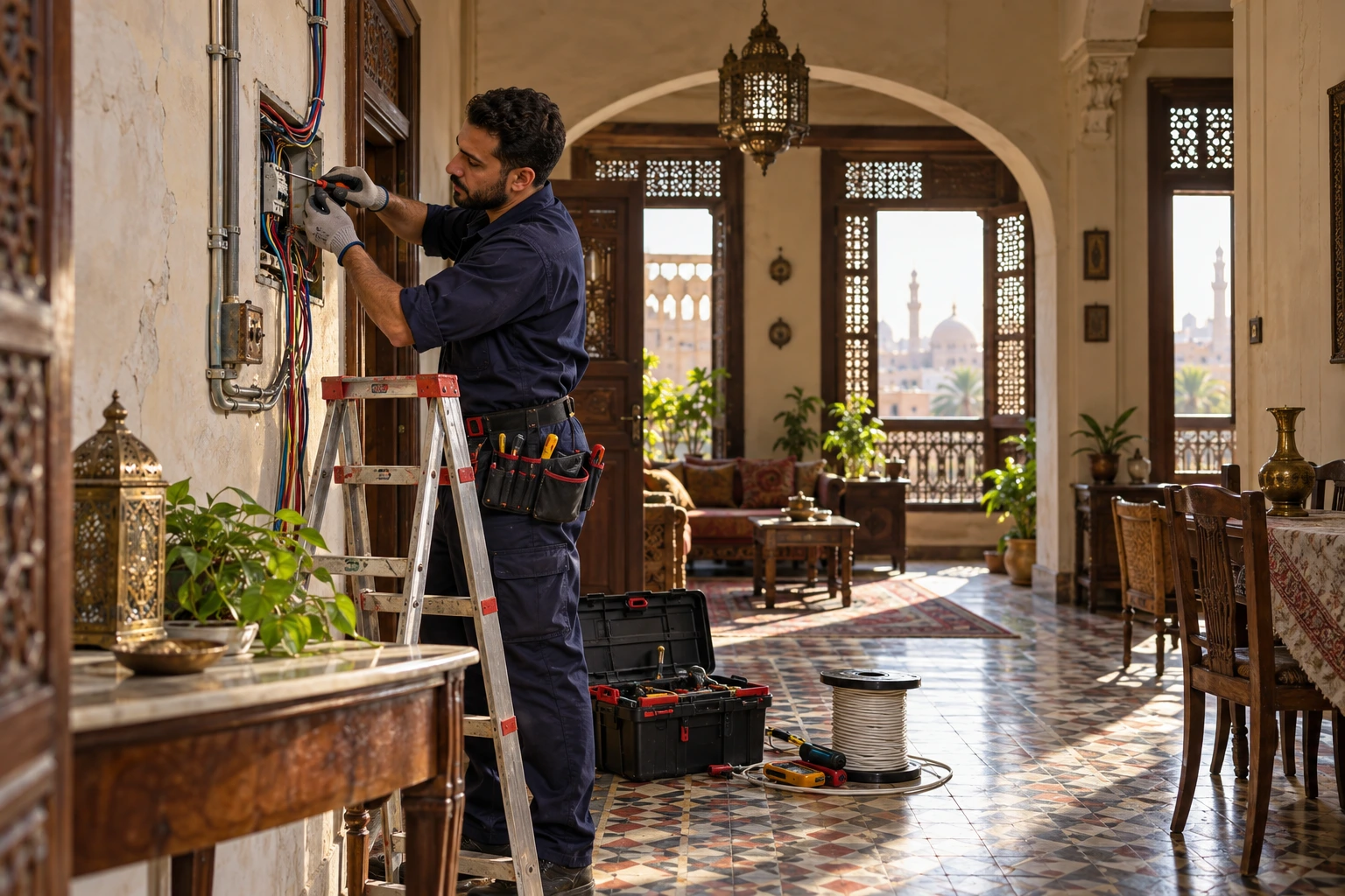 كهربائي منازل في مصر القديمة خدمات احترافية وسريعة