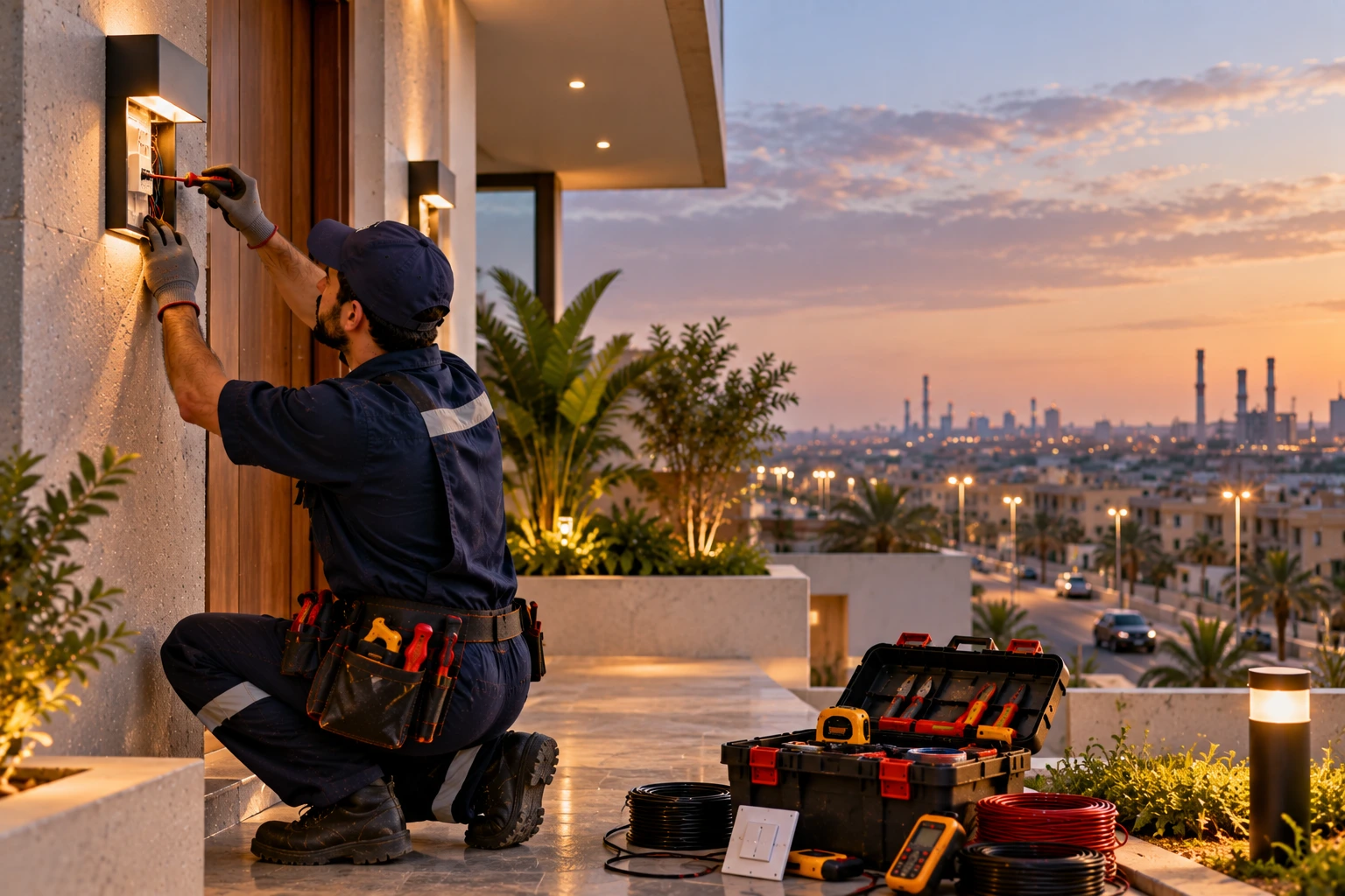 كهربائي منازل في العامرية لأعمال الصيانة السريعة
